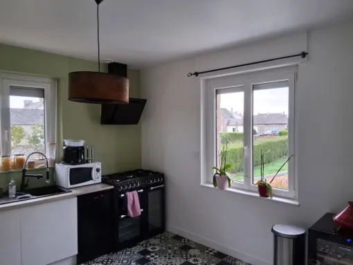 Transformation complète d'une cuisine situé à Languédias